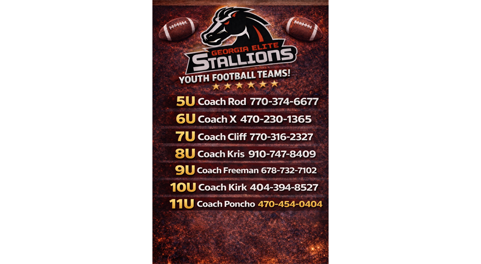 #1 Tackle program in the area!